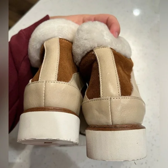 Ron White All Day Heels Nazara Water Resistant Shearling Lined Winter Boot - Picture 6 of 7